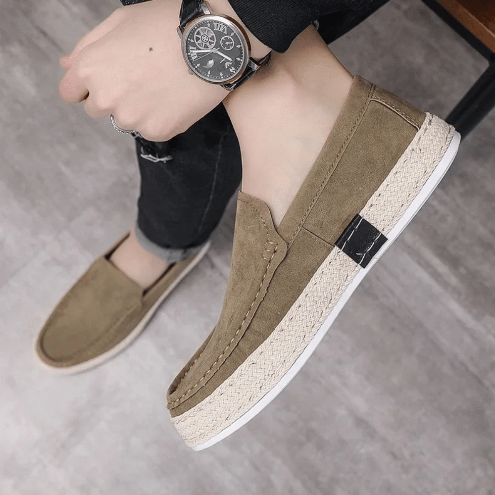 Leather Moccasins for Men Nantes Valerion