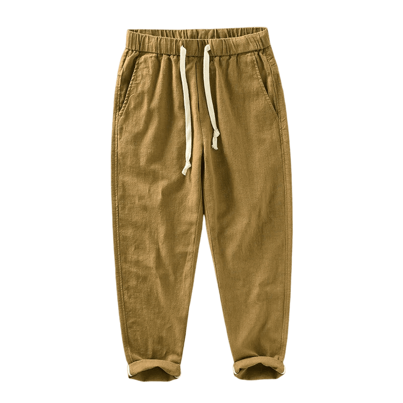 Men's Linen Trousers Rovino Valerion