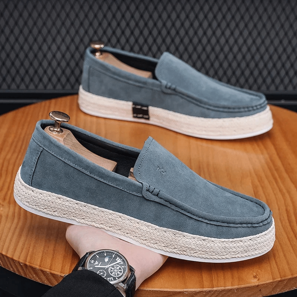Leather Moccasins for Men Nantes Valerion