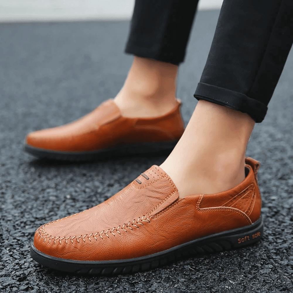 Men's Leather Moccasin Pisa Valerion