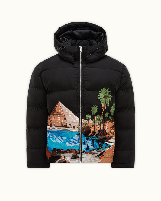 Rihla Puffer Black