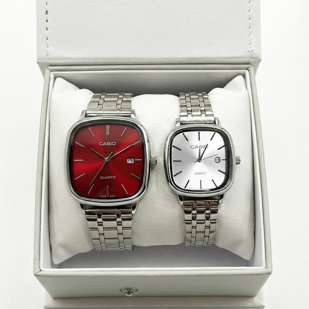 Casio Vintage Mixed Couple Gift Set